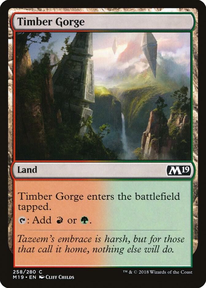 Timber Gorge [Core Set 2019] 258