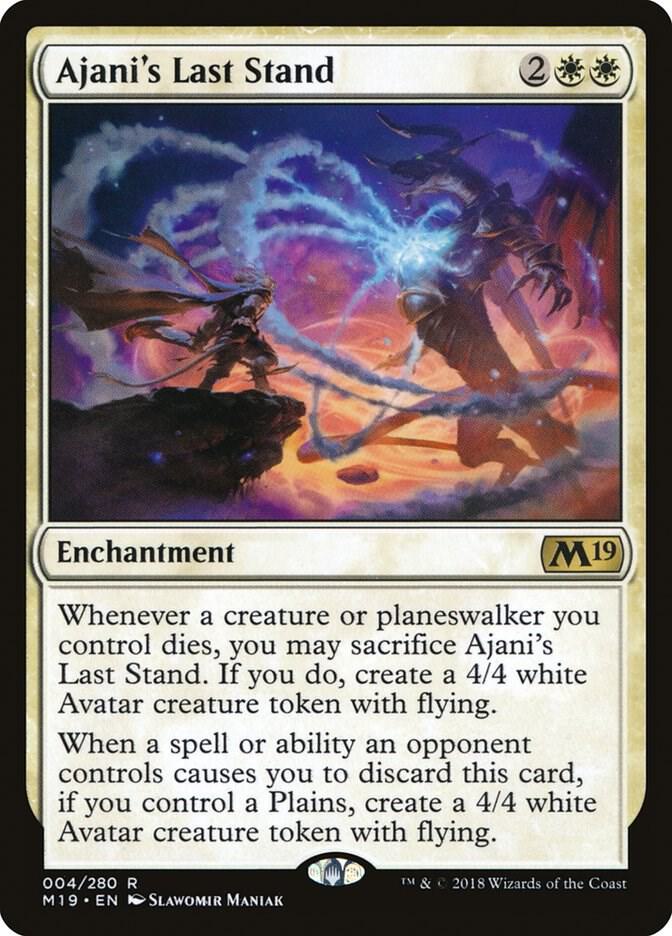 Ajani's Last Stand [Core Set 2019] 4
