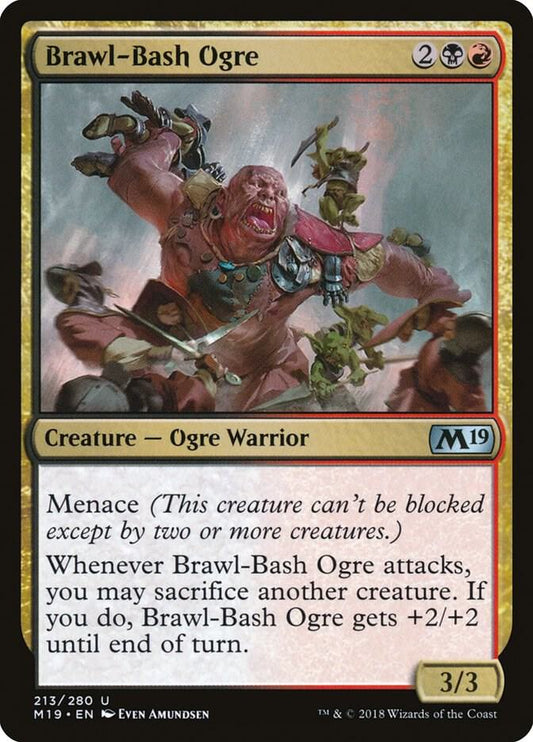 Brawl-Bash Ogre [Core Set 2019] 213