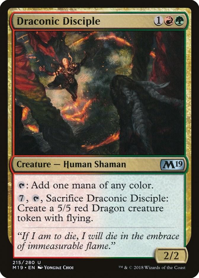 Draconic Disciple [Core Set 2019] 215
