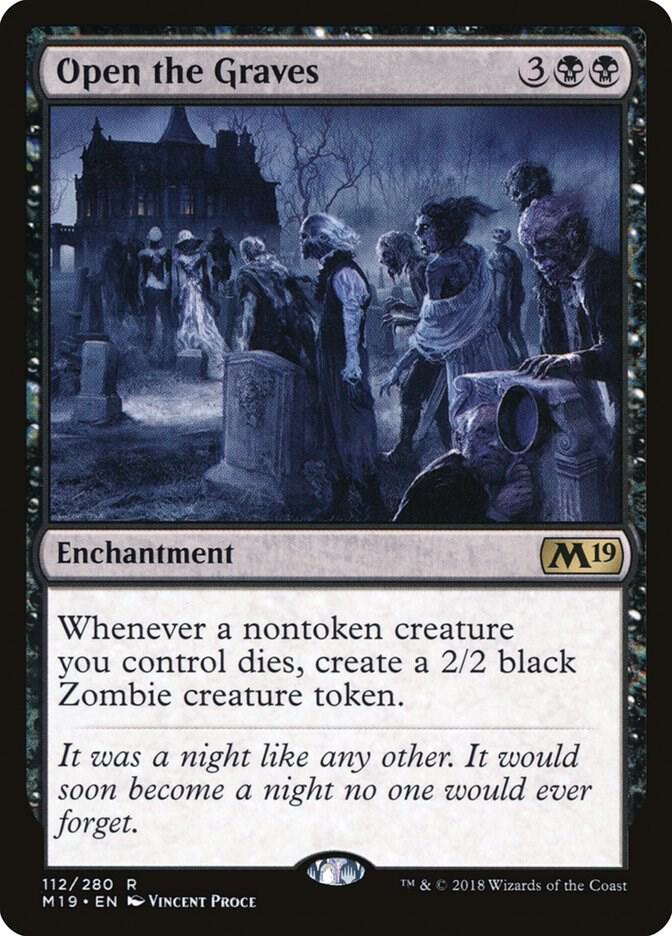 Open the Graves [Core Set 2019] 112