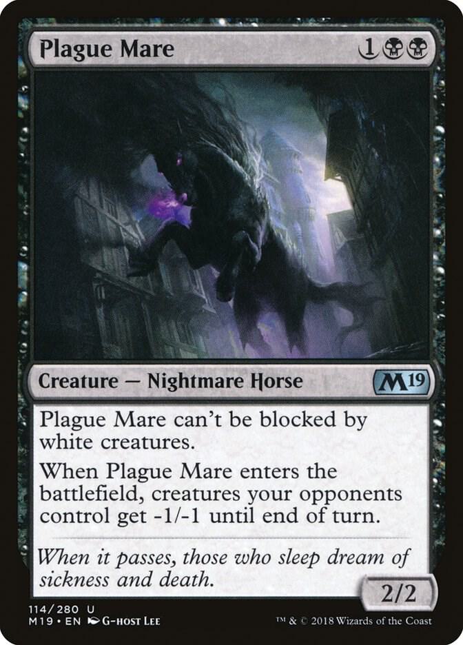 Plague Mare [Core Set 2019] 114