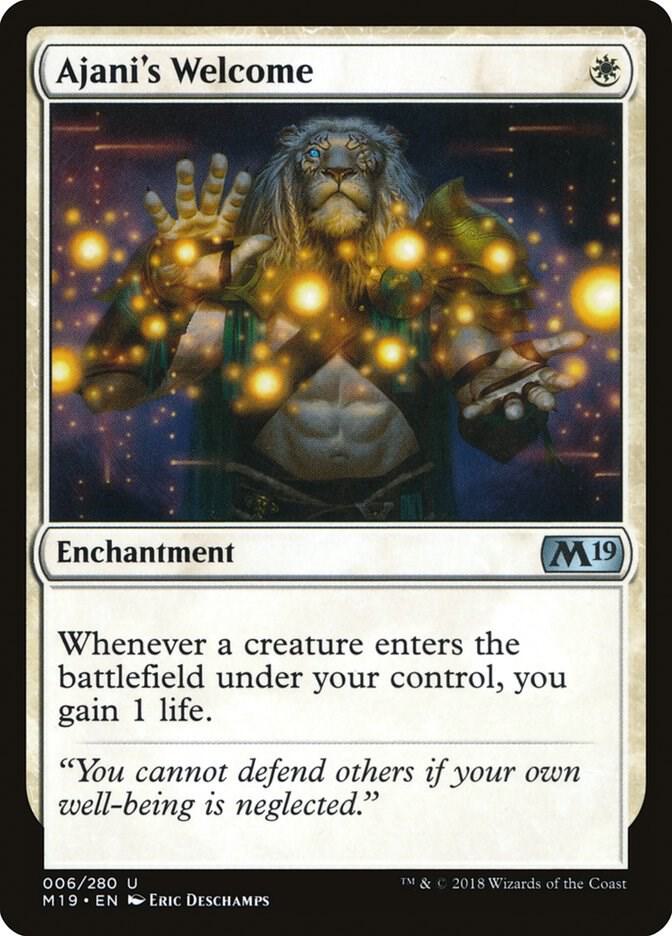 Ajani's Welcome [Core Set 2019] 6