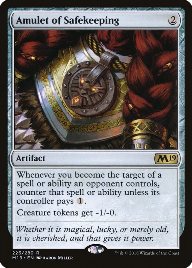 Amulet of Safekeeping [Core Set 2019] 226