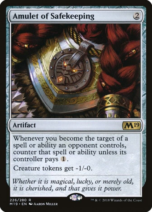 Amulet of Safekeeping [Core Set 2019] 226