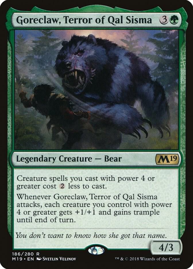 Goreclaw, Terror of Qal Sisma [Core Set 2019] 186