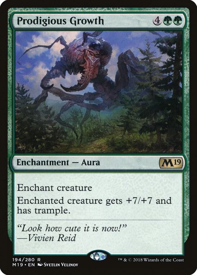 Prodigious Growth [Core Set 2019] 194