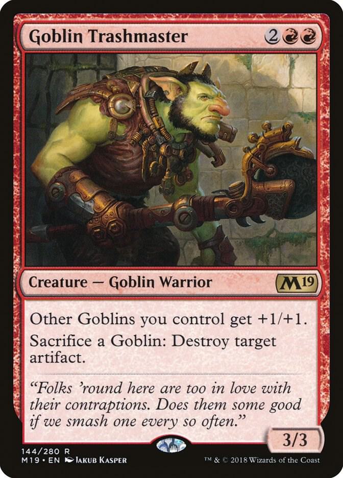 Goblin Trashmaster [Core Set 2019] 144