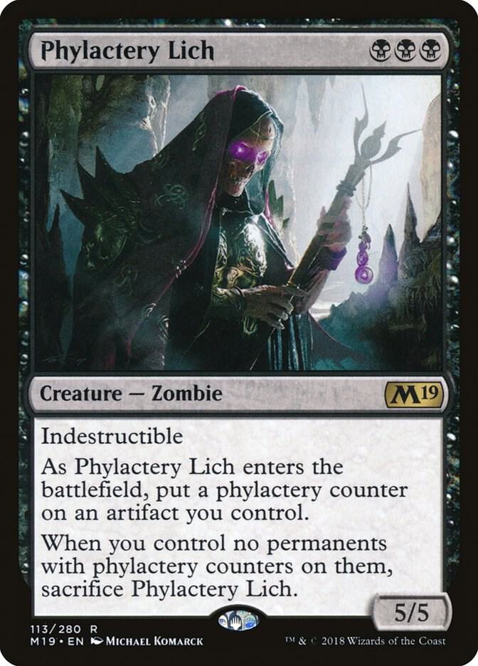 Phylactery Lich [Core Set 2019] 113