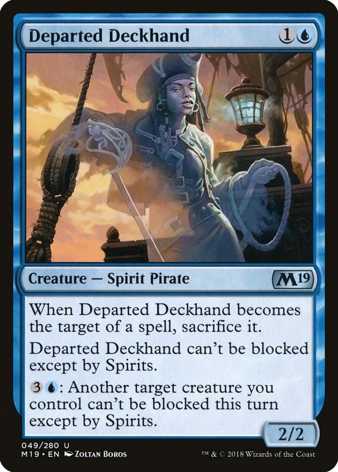Departed Deckhand [Core Set 2019] 49