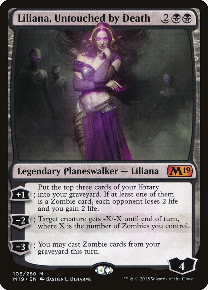 Liliana, Untouched by Death [Core Set 2019] 106
