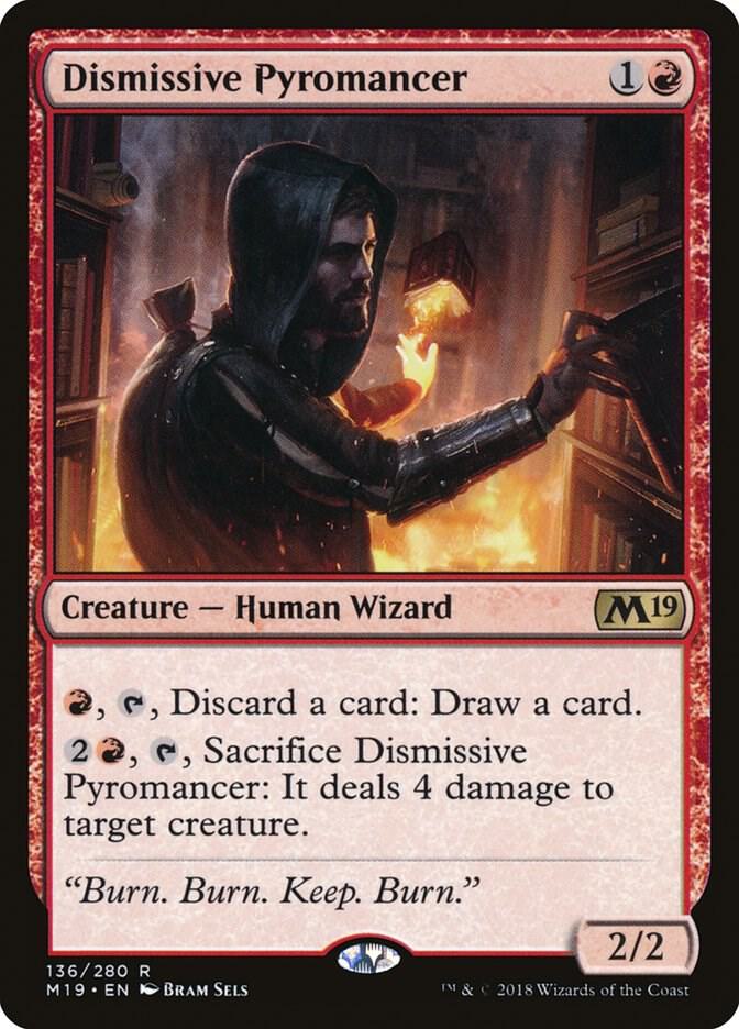 Dismissive Pyromancer [Core Set 2019] 136