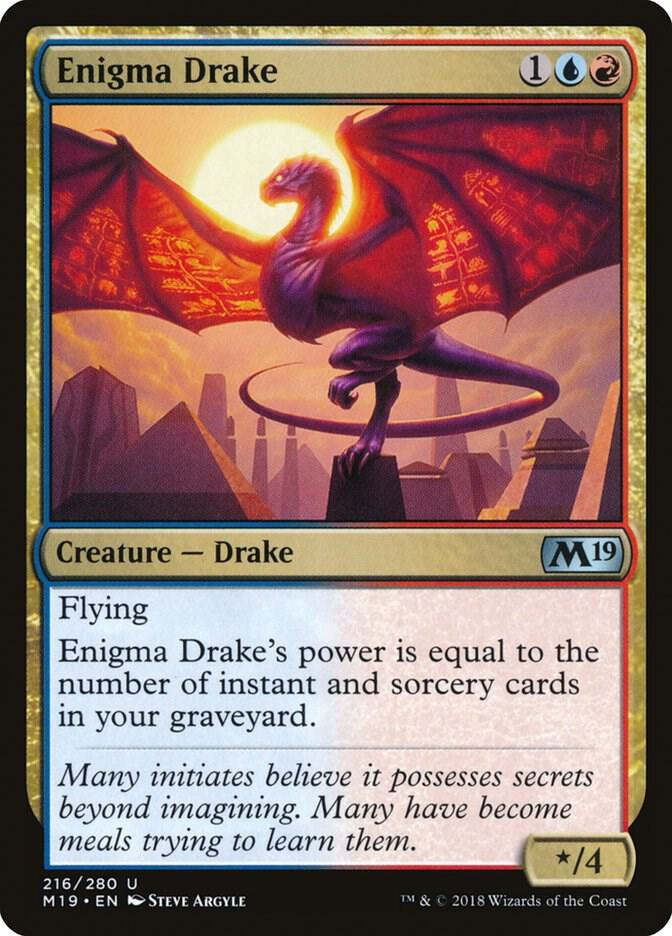 Enigma Drake [Core Set 2019] 216