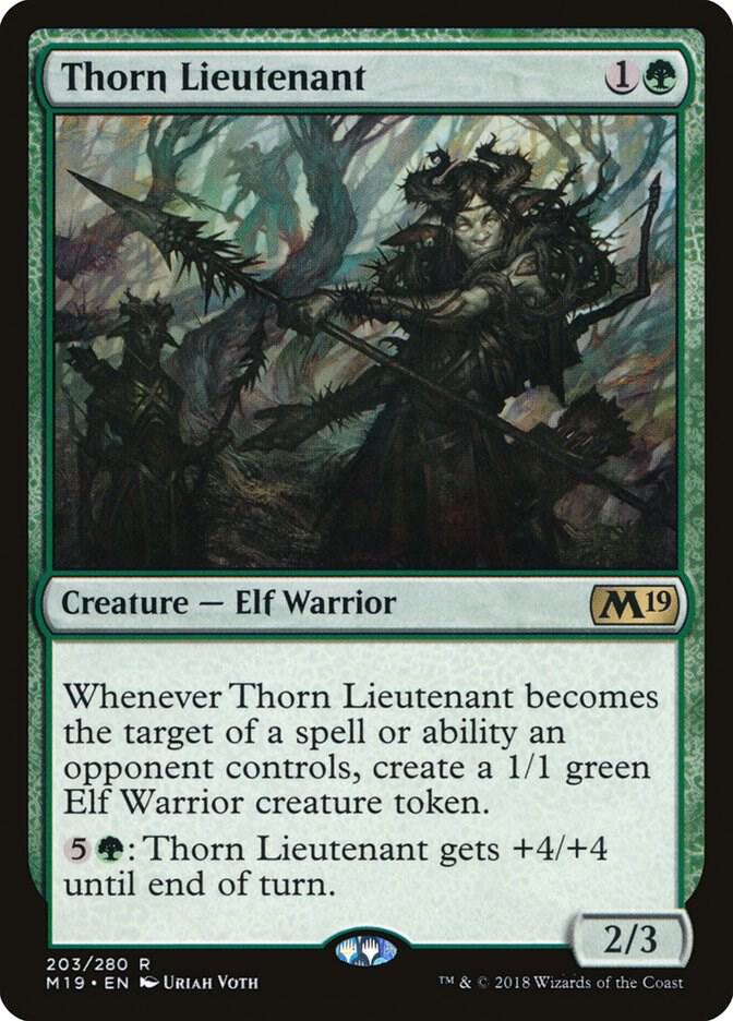 Thorn Lieutenant [Core Set 2019] 203