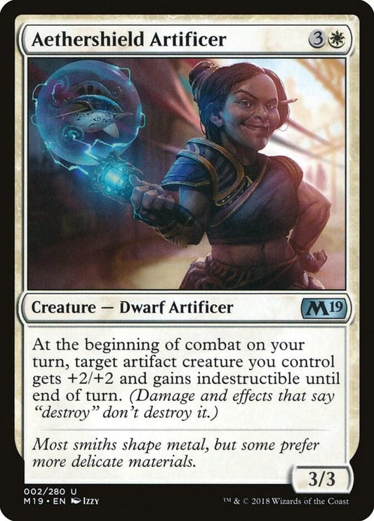 Aethershield Artificer [Core Set 2019] 2