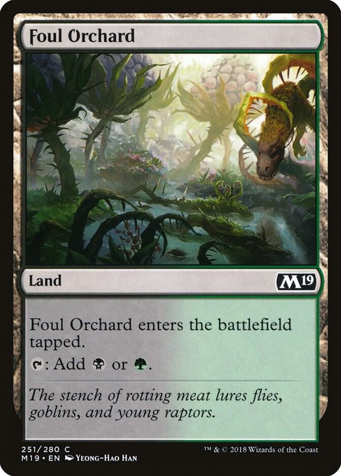 Foul Orchard [Core Set 2019] 251