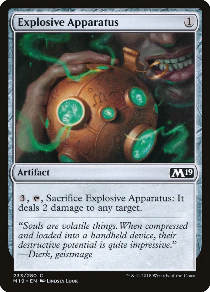 Explosive Apparatus [Core Set 2019] 233