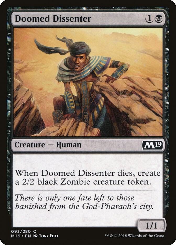 Doomed Dissenter [Core Set 2019] 93