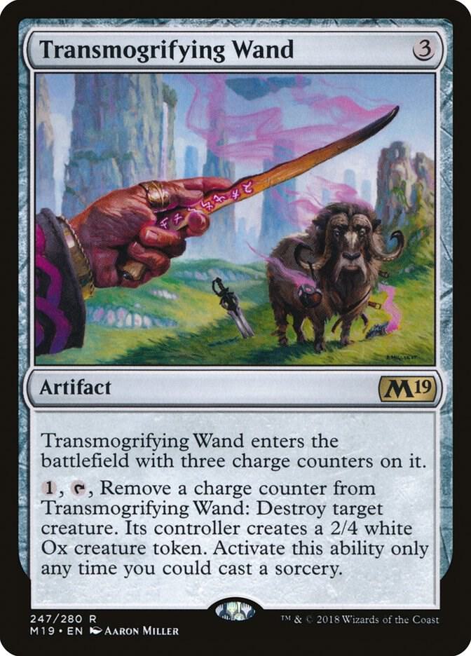 Transmogrifying Wand [Core Set 2019] 247