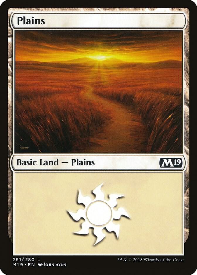 Plains (261) [Core Set 2019] 261