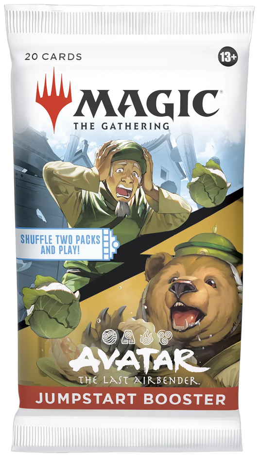 Avatar The Last Airbender Jumpstart Booster Pack Magic The Gathering