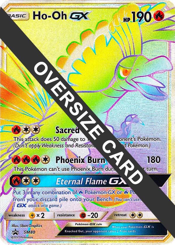 Ho-Oh GX - SM80 (SM Black Star Promo) [Jumbo Cards] SM80