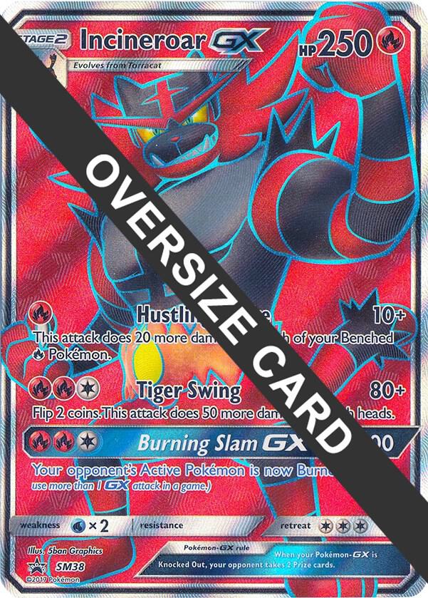 Incineroar GX - SM38 (SM Black Star Promo) [Jumbo Cards] SM38