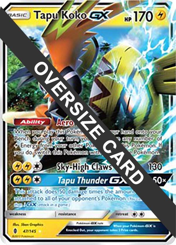 Tapu Koko GX - 47/145 [Jumbo Cards] 047/145