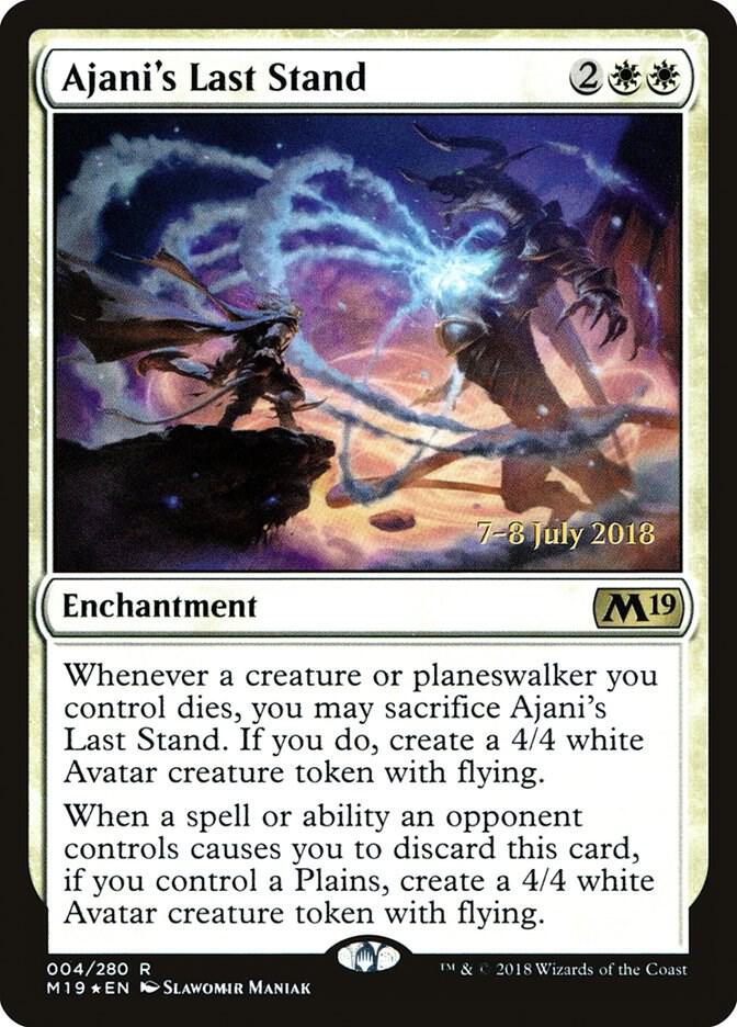 Ajani's Last Stand [Prerelease Cards] 4