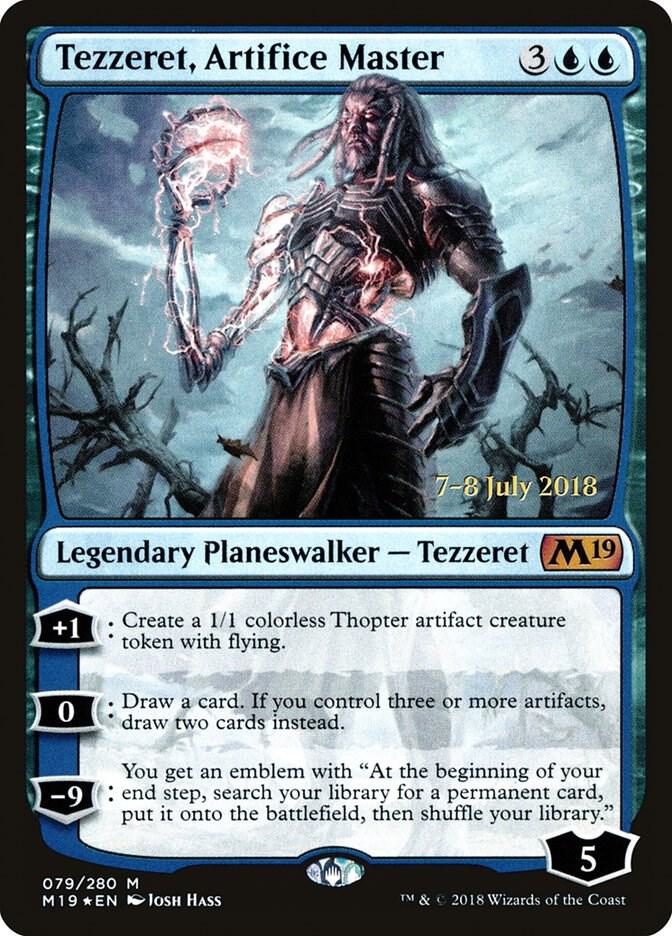 Tezzeret, Artifice Master [Prerelease Cards] 79