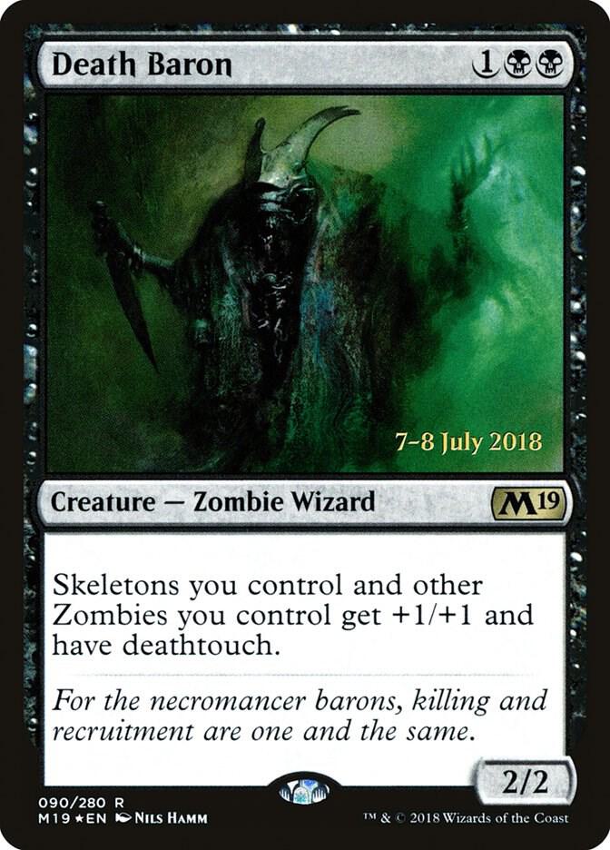 Death Baron [Prerelease Cards] 90