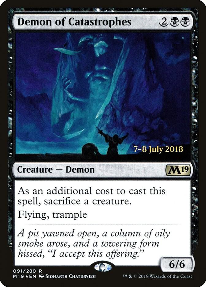 Demon of Catastrophes [Prerelease Cards] 91