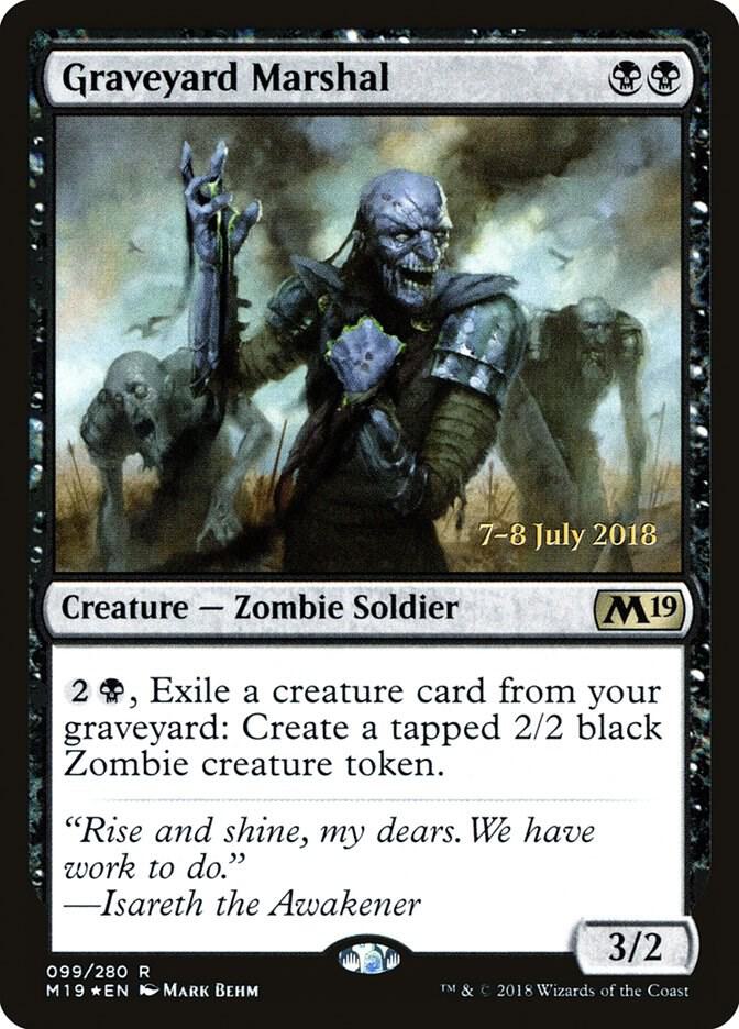 Graveyard Marshal [Prerelease Cards] 99
