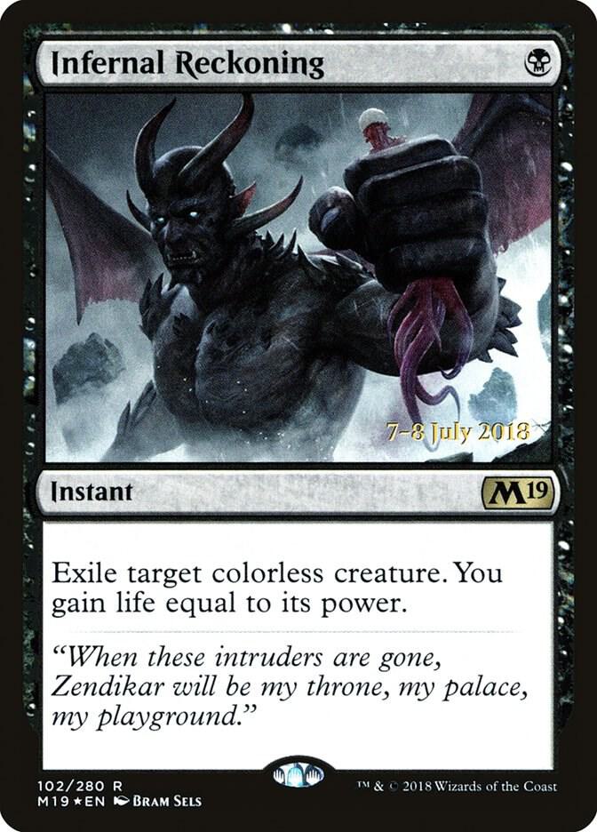 Infernal Reckoning [Prerelease Cards] 102