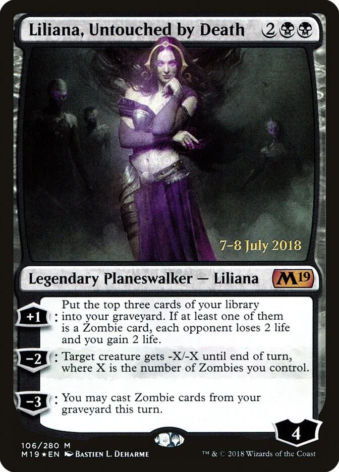 Liliana, Untouched by Death [Prerelease Cards] 106