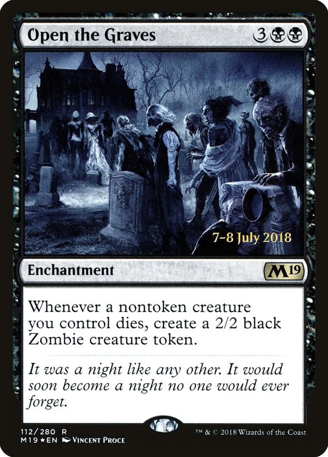 Open the Graves [Prerelease Cards] 112