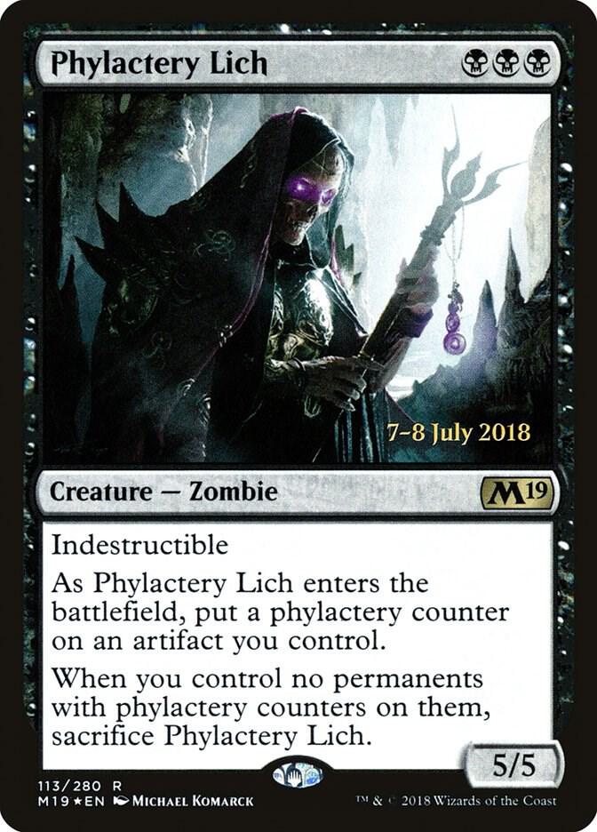 Phylactery Lich [Prerelease Cards] 113