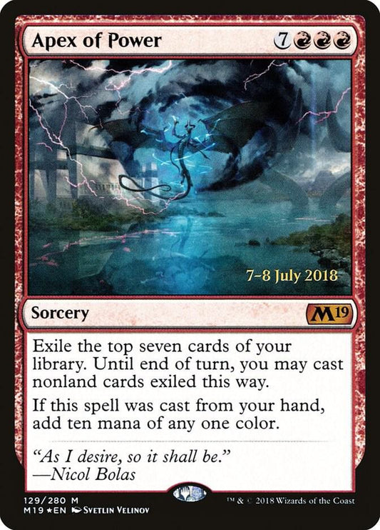 Apex of Power [Prerelease Cards] 129