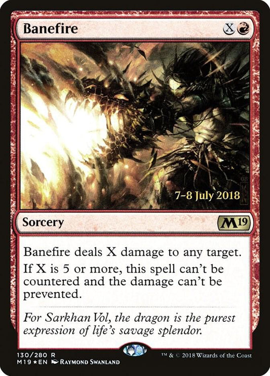 Banefire [Prerelease Cards] 130