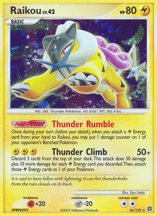 Raikou - 16/132 Secret Wonders