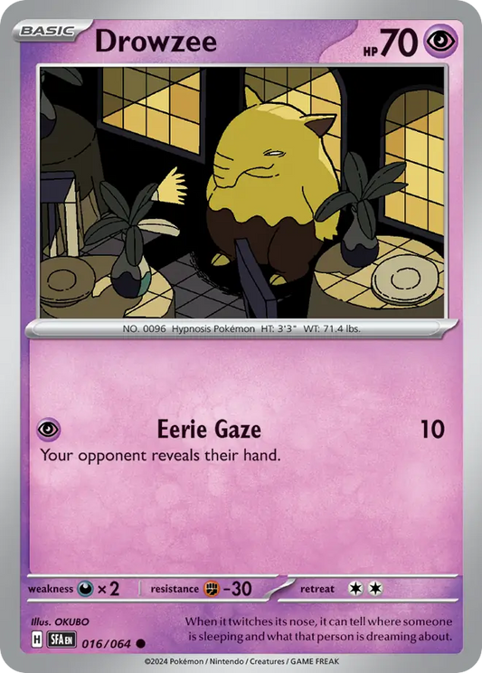 Drowzee - 16/64 Shrouded Fable