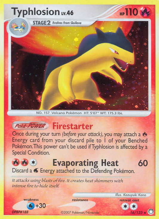 Typhlosion - 16/123 Mysterious Treasures