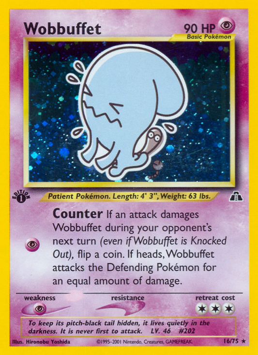 Wobbuffet - 16/75 Neo Discovery