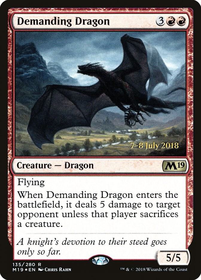 Demanding Dragon [Prerelease Cards] 135