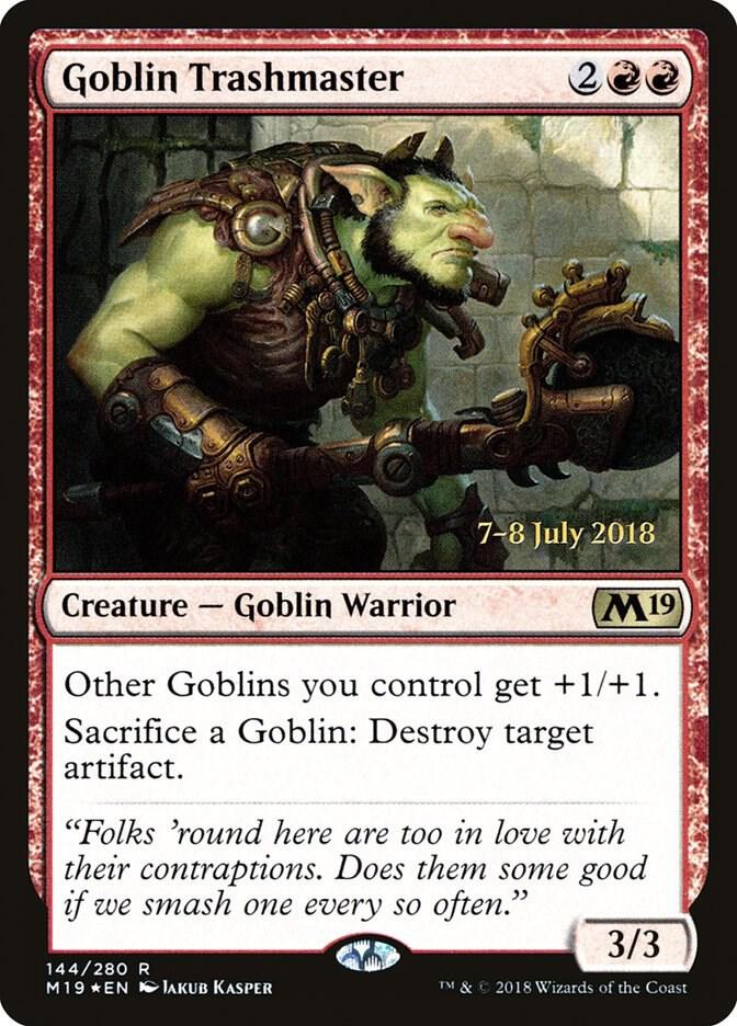 Goblin Trashmaster [Prerelease Cards] 144