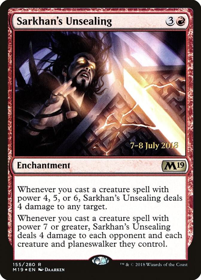 Sarkhan's Unsealing [Prerelease Cards] 155