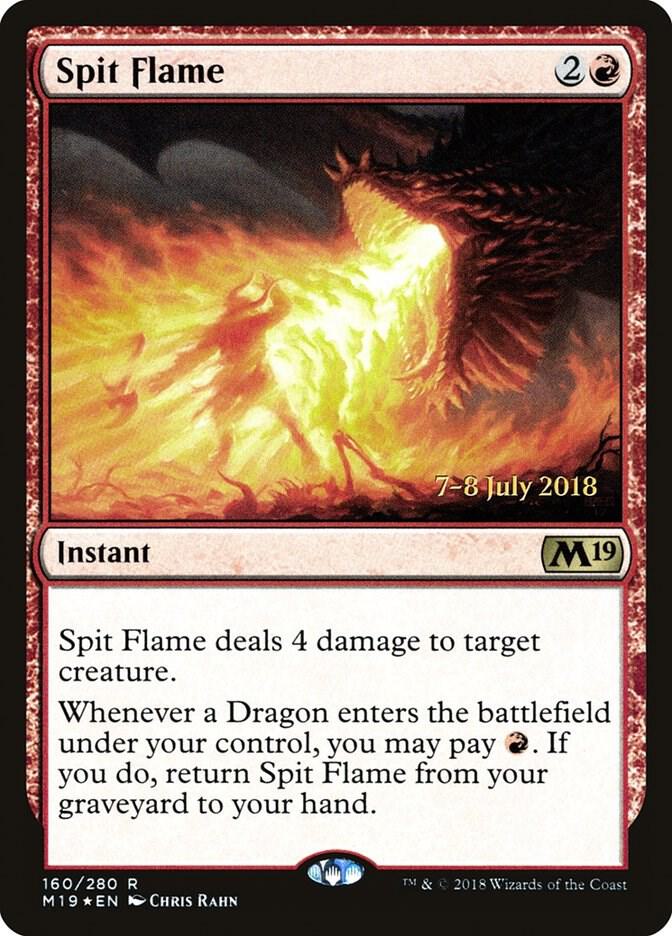 Spit Flame [Prerelease Cards] 160
