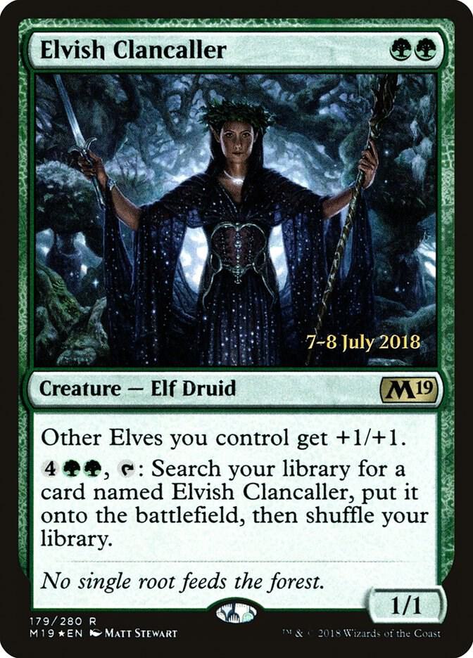 Elvish Clancaller [Prerelease Cards] 179