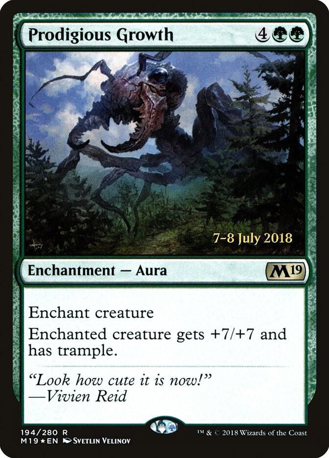 Prodigious Growth [Prerelease Cards] 194