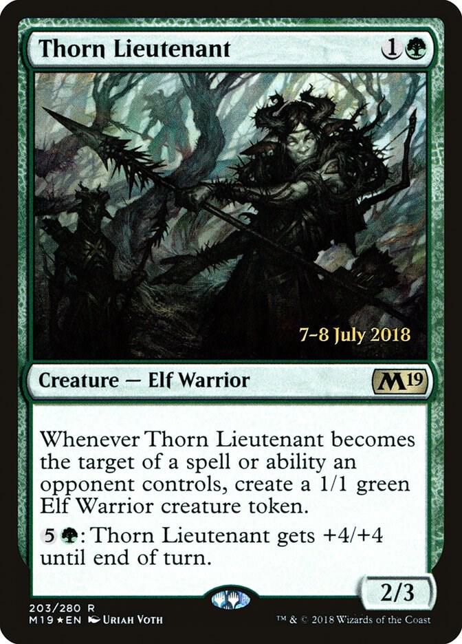Thorn Lieutenant [Prerelease Cards] 203